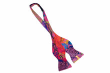 Load image into Gallery viewer, Silk Self Tie Bow Tie