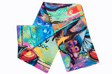 Load image into Gallery viewer, Irises Silk Twill Scarf