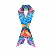 Load image into Gallery viewer, Irises Silk Twilly -No 1