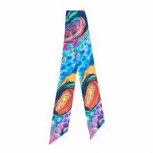 Load image into Gallery viewer, Irises Silk Twilly -No 1
