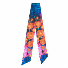 Load image into Gallery viewer, Foxglove and Lupins Silk Twilly -No 1
