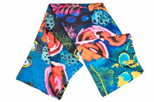 Load image into Gallery viewer, Peonies and Star Blossom Silk Twill Scarf